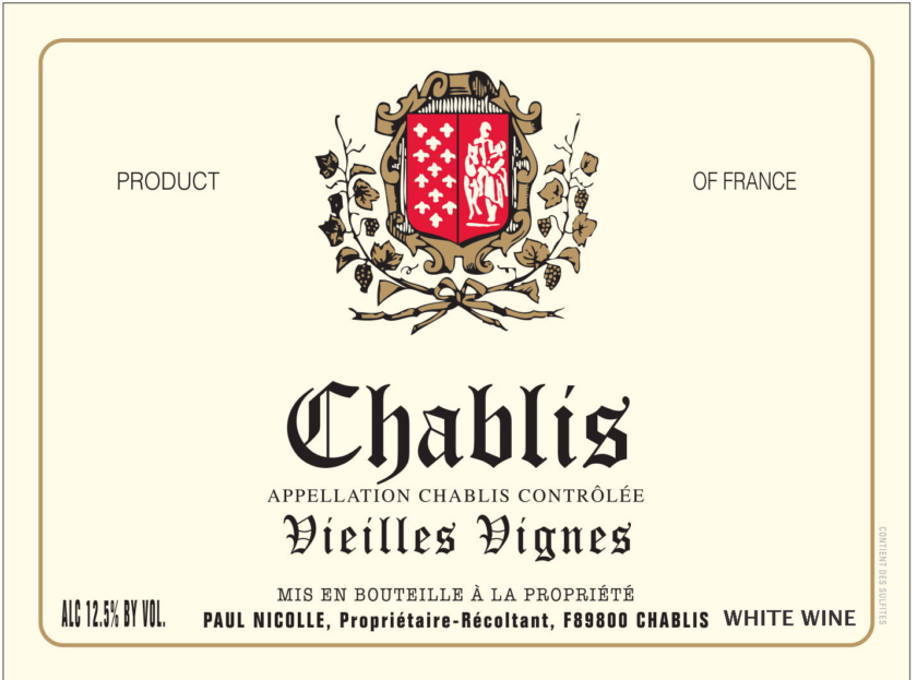 Etiquetas de vino Bodegas Muñoz Chablis