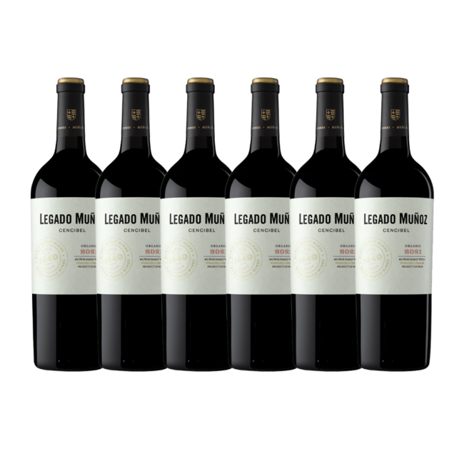 6 botellas Legado Muñoz Cencibel Bodegas Muñoz